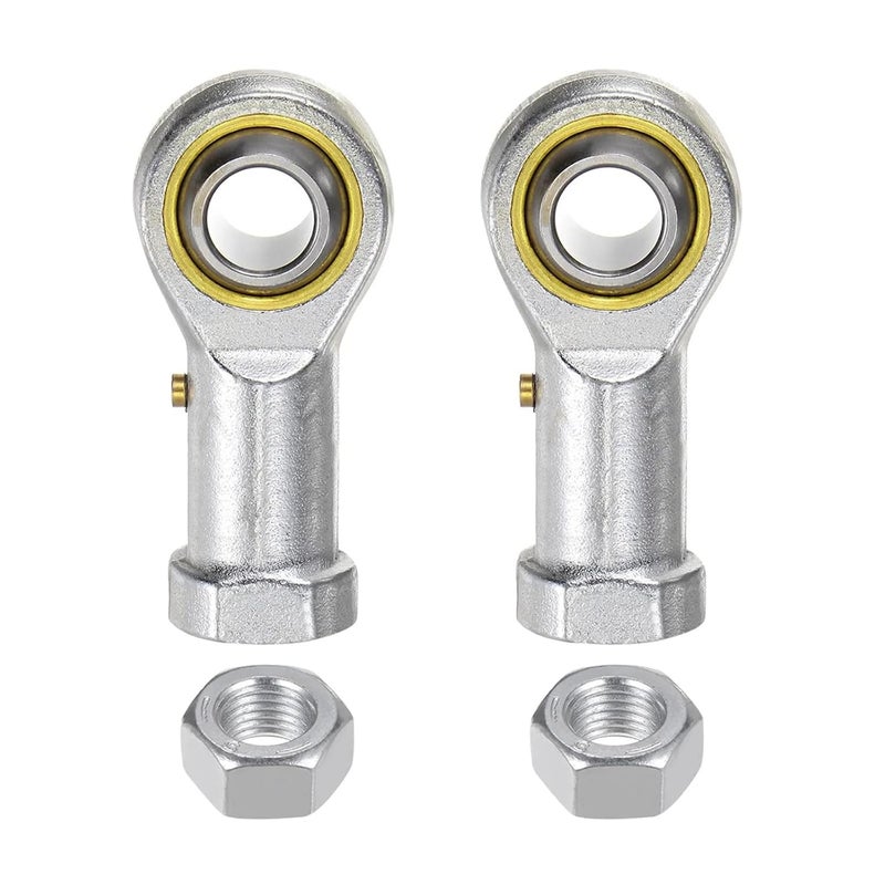 POSB4 45mm محمل نهاية قضيب بفتحة ملولبة يمينية مع صامولة تثبيت 35mm إلى 79mm ذكر وأنثى - Image 2